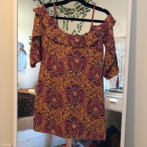 Mustard Hollister dress
